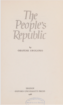 The People’s Republic