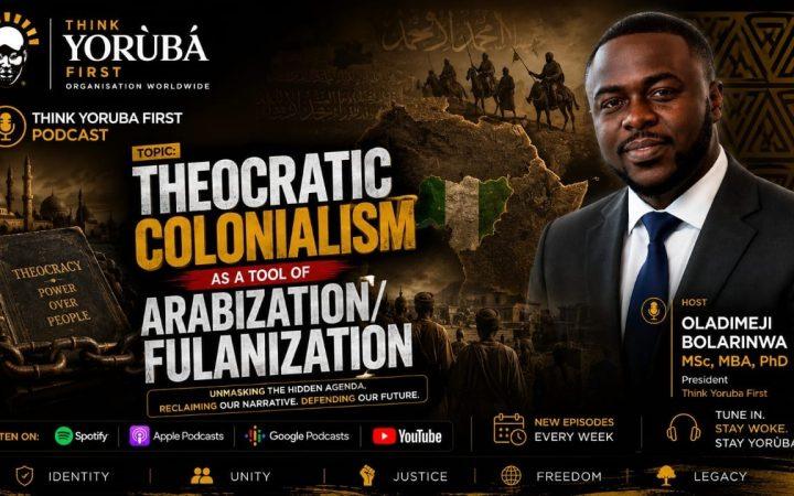 Theocratic Colonialism as a tool of Arabization / Fulanization