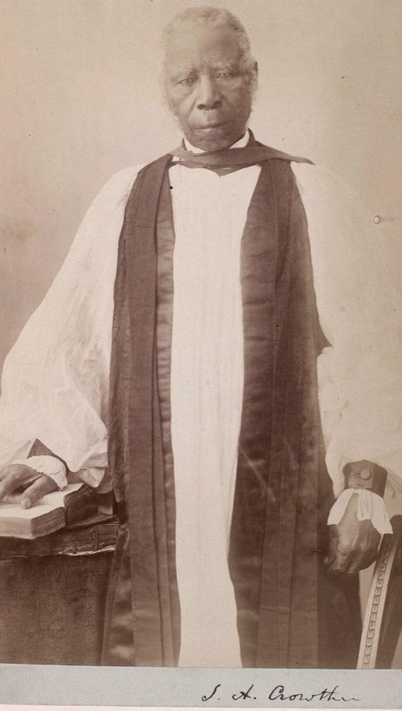 Portrait of Bishop Samuel Àjàyí Crowther in 1867