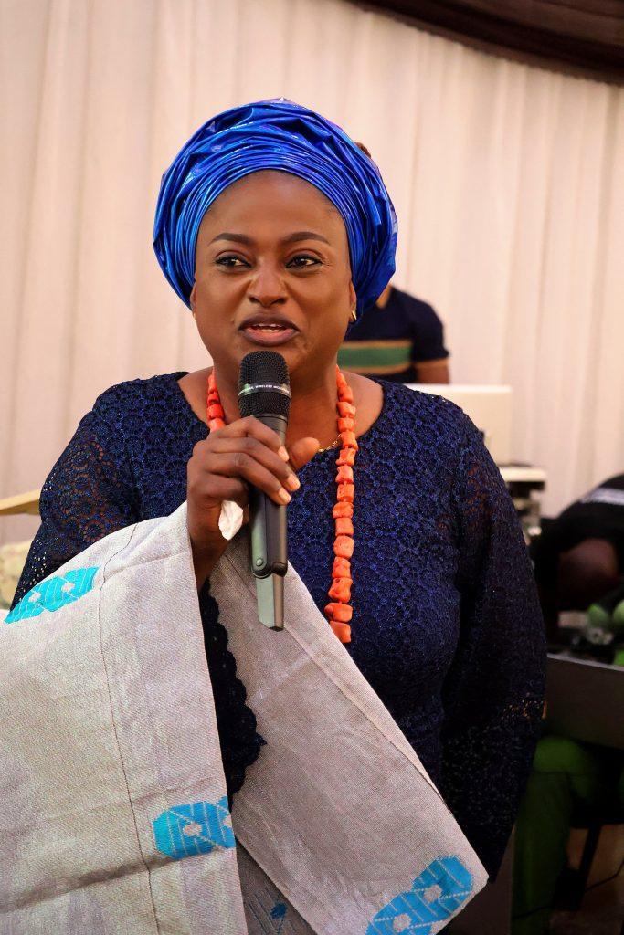 A delegate makes a contribution from the floor at the 4th Annual Yorùbá Global Conference