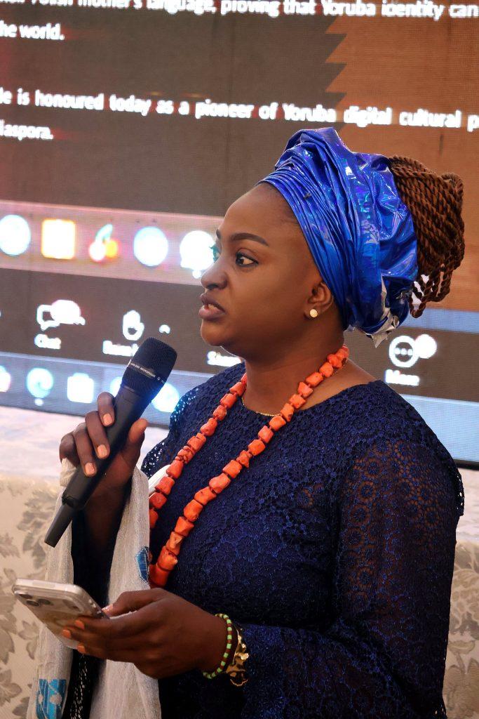A presentation on Yorùbá digital culture at the 4th Annual Yorùbá Global Conference