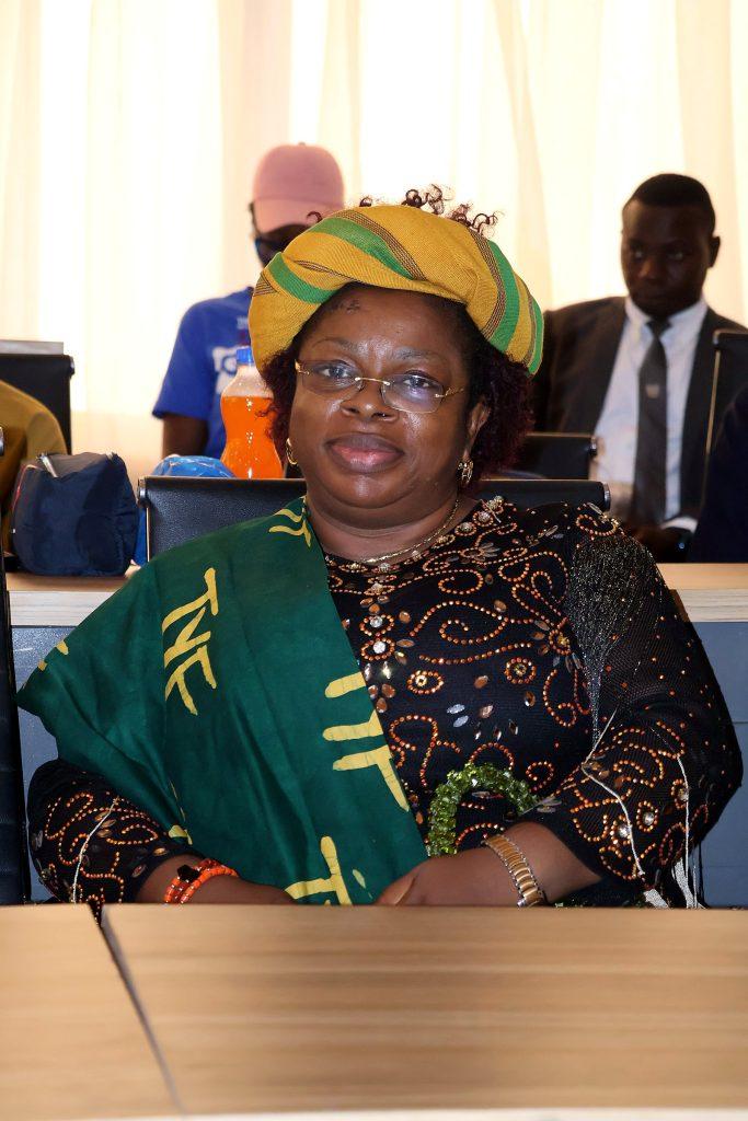 A delegate in Yorùbá attire at the 4th Annual Yorùbá Global Conference