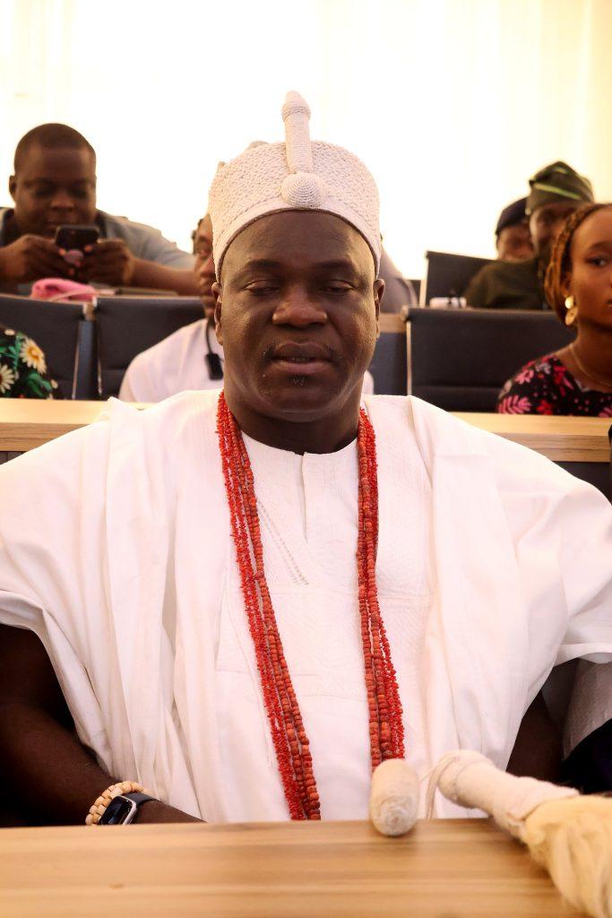A traditional chief in the audience at the 4th Annual Yorùbá Global Conference