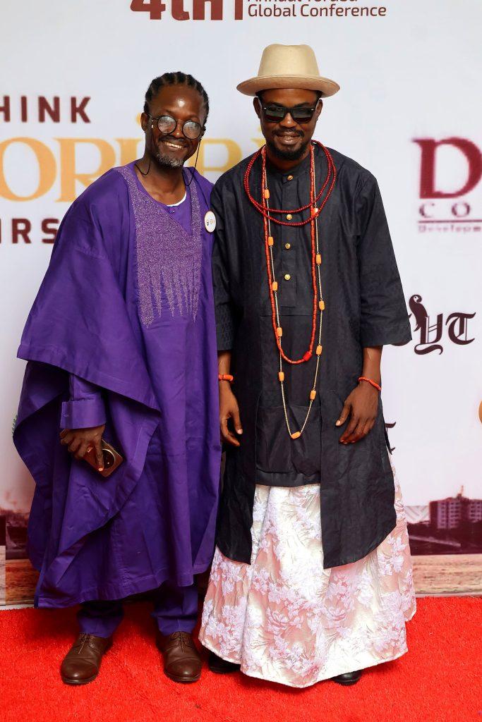 Guests in agbada and coral beads at the 4th Annual Yorùbá Global Conference