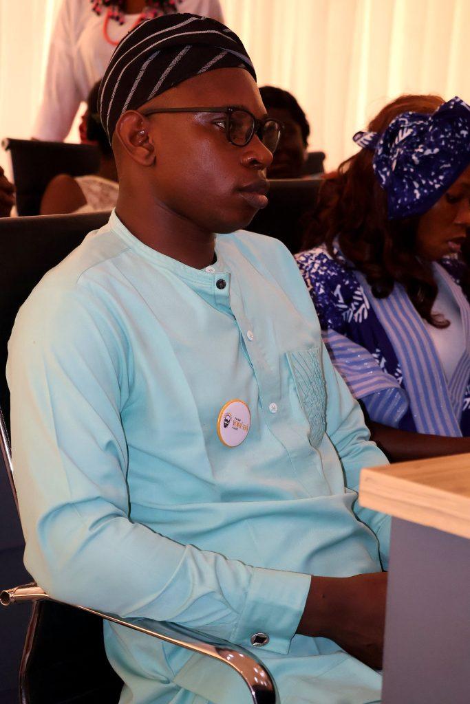 A young delegate listens at the 4th Annual Yorùbá Global Conference